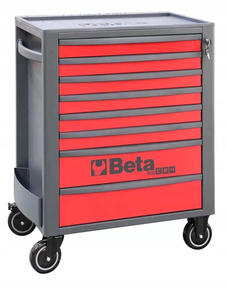 Beta RSC24 Gereedschapswagen - 8 Laden Staal Grijs/Oranje