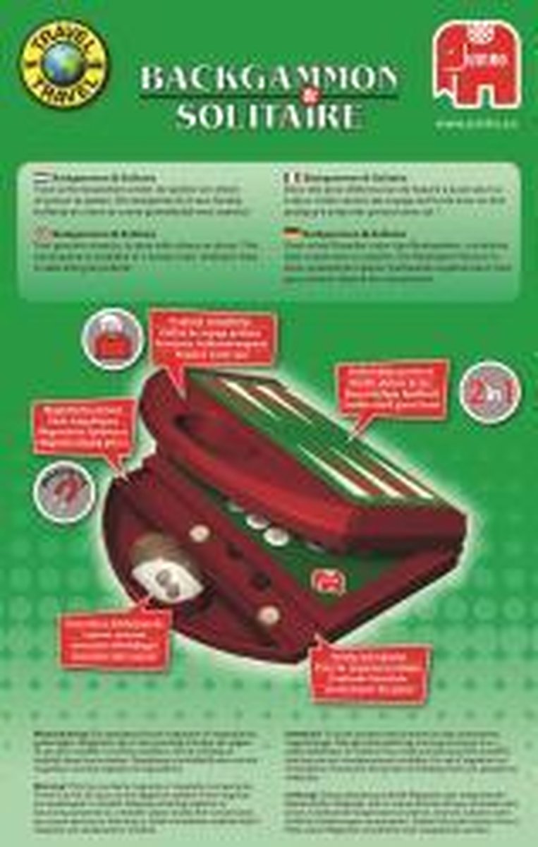 Backgammon & Solitaire Reiseditie