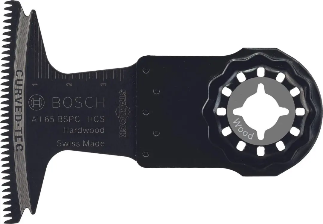 Bosch AIZ 65 BSC HCS Invalzaagblad Hardhout