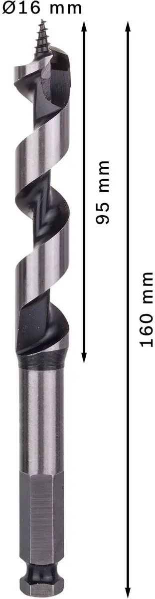 Bosch Professional Slangenboor 16x160mm