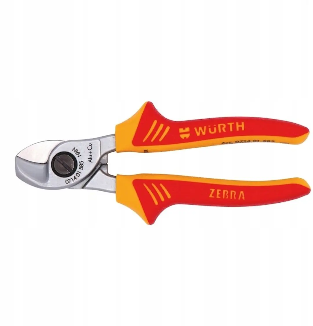 Würth Geïsoleerde Zijsnijtang 165mm