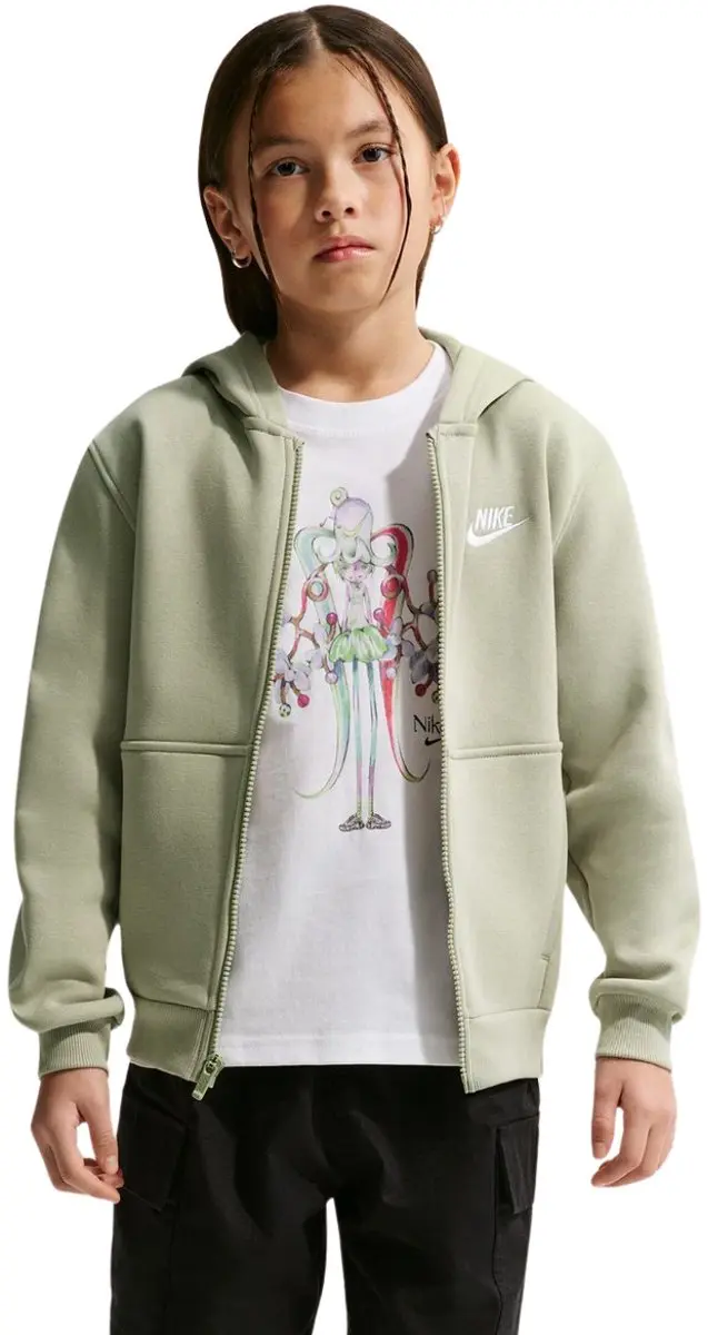 Nike Sportswear Club Fleece Sweater Kinderen - M - Groen