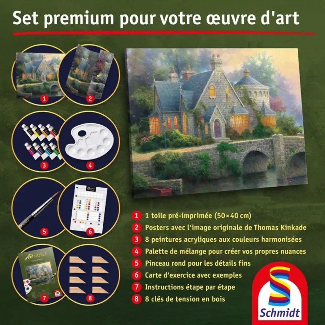 Schmidt Spiele My Art Noble Premium Schilderset - Veelkleurig - afbeelding 6 van 6