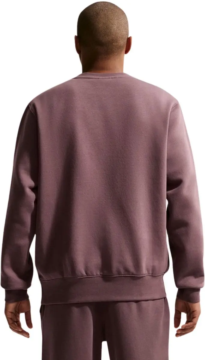 Nike Club BB Sweater Heren - Bruin M