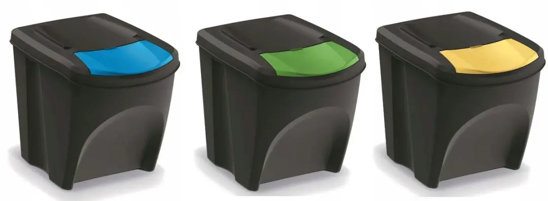 Prosperplast Sortibox Afvalbak 3x25L