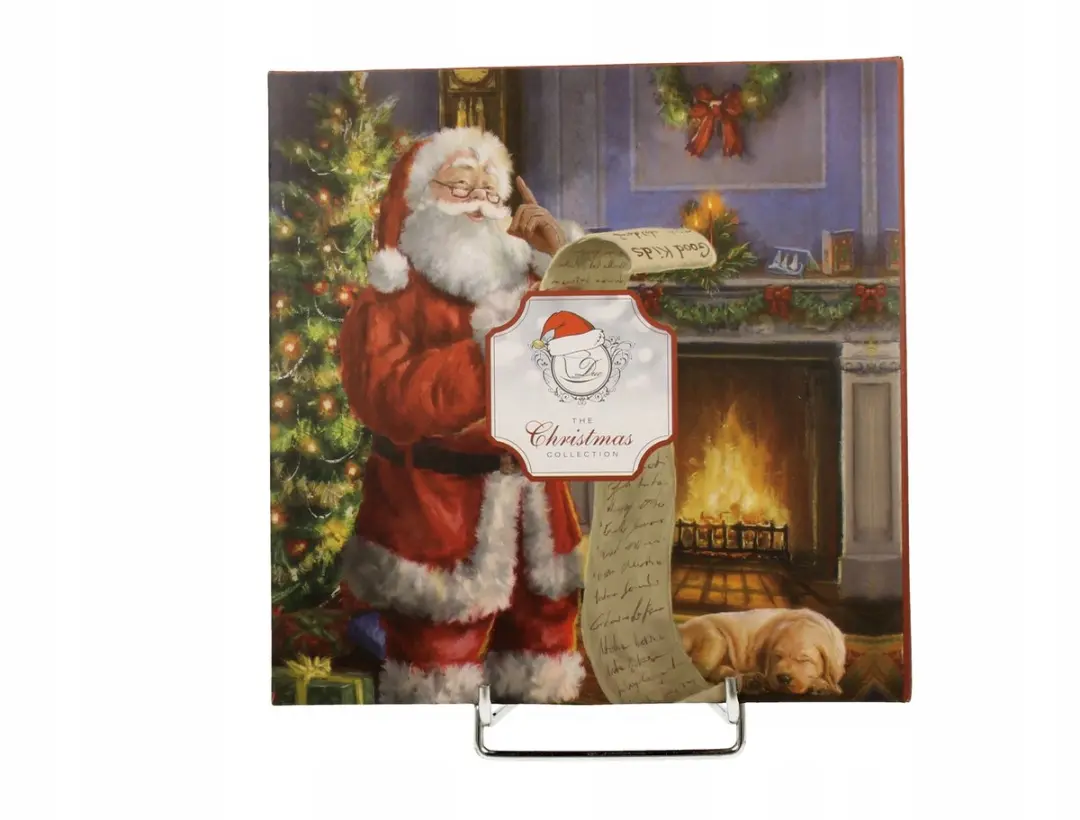Duo Porseleinen Dessertschalen Kerstmis 19cm