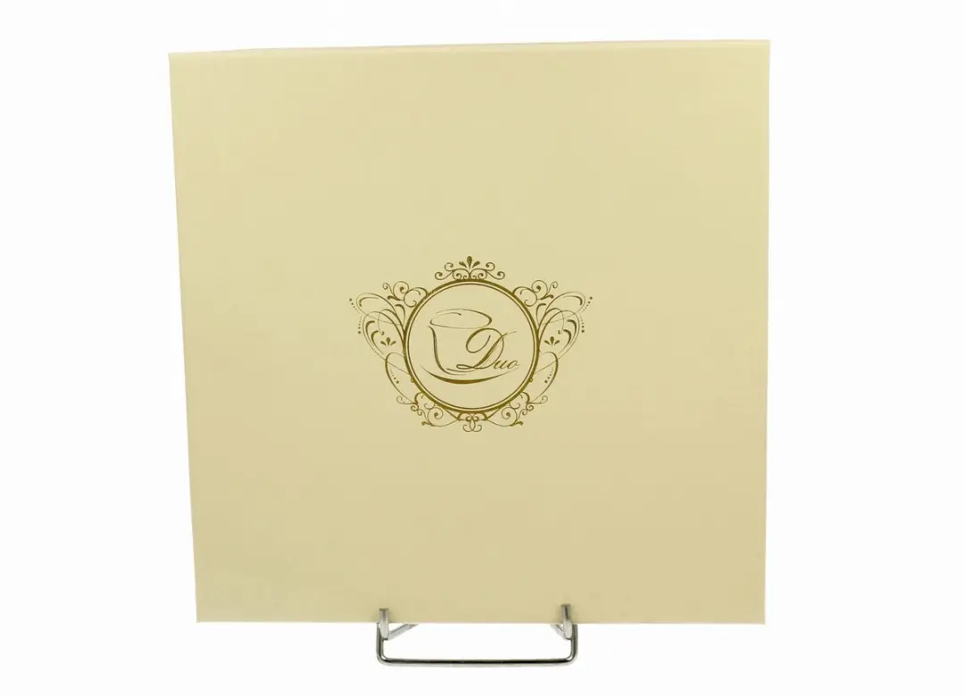 Duo Nina Porseleinen Dessertplankjes 21cm - 2 Stuks