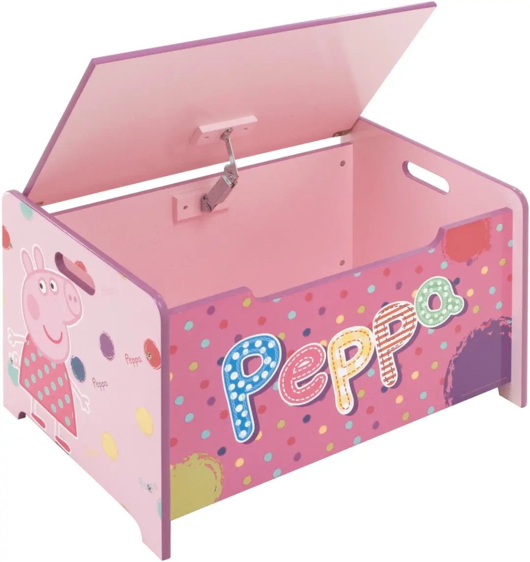 Nickelodeon Peppa Pig Junior Opbergbox - Roze - afbeelding 2 van 3