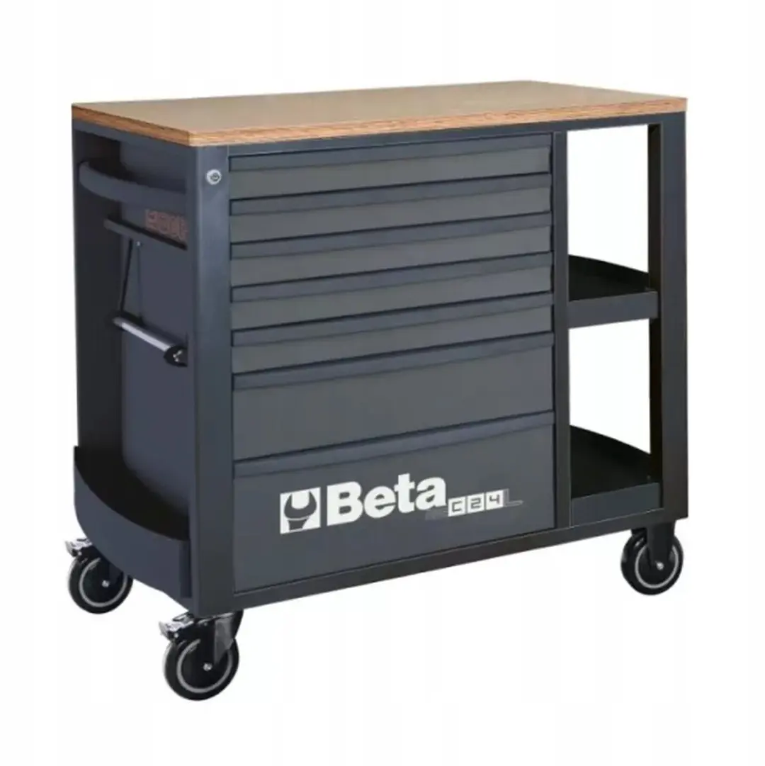Beta Gereedschapswagen RSC24AL 7 Lades - Staal Rood