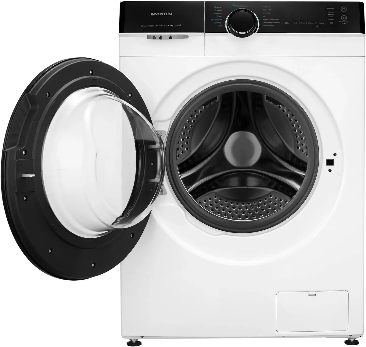 Inventum VWM8030W Wasmachine 8kg 1400 RPM - Wit - afbeelding 6 van 6