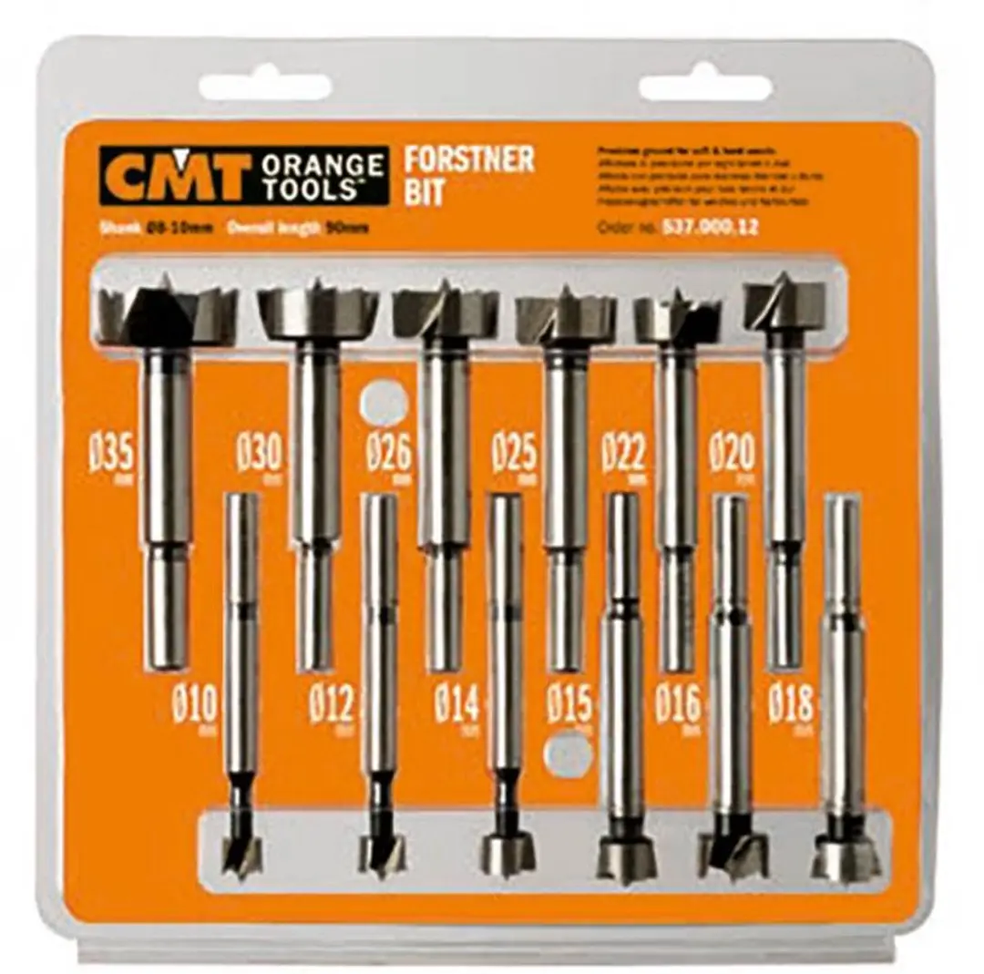 CMT Forstnerboren Set 12-delig - Hout - CMT-537.000.12