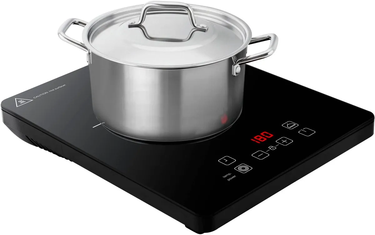 Inventum KI120T Inductiekookplaat 1 Zone - 2000W - Zwart - afbeelding 6 van 6