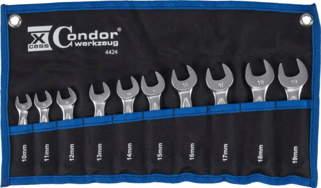 Condor Ring-Steeksleutels Set 10-19mm