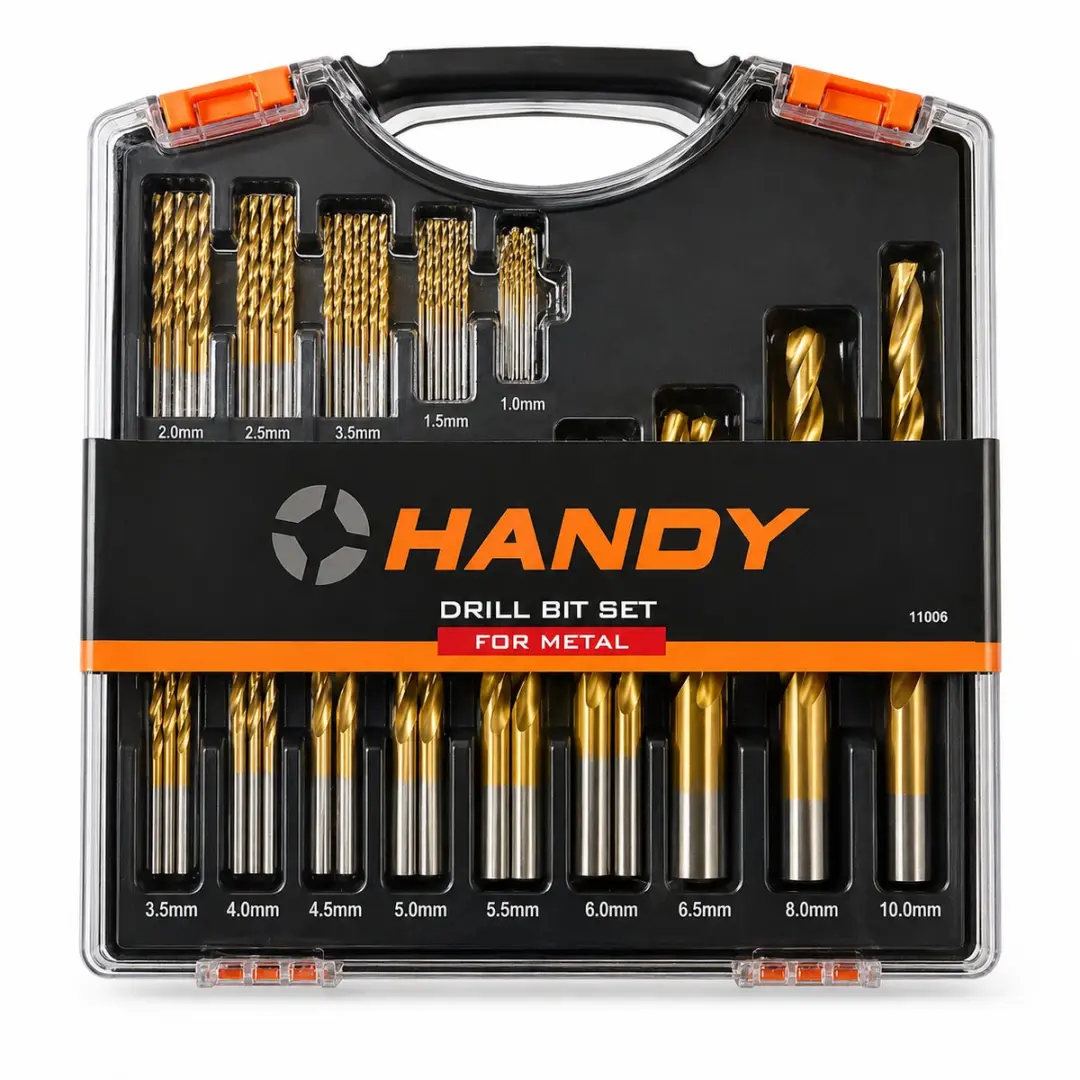 Handy 120-delige HSS Metaalborenset 1-10mm