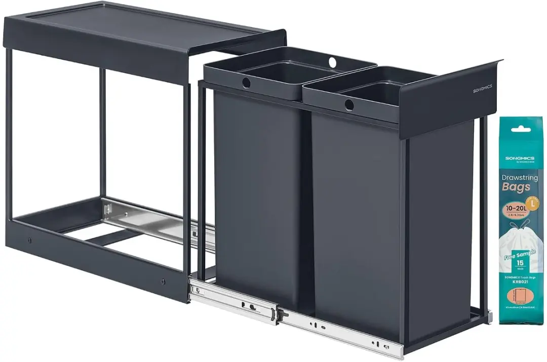 Songmics Afvalbak 30L