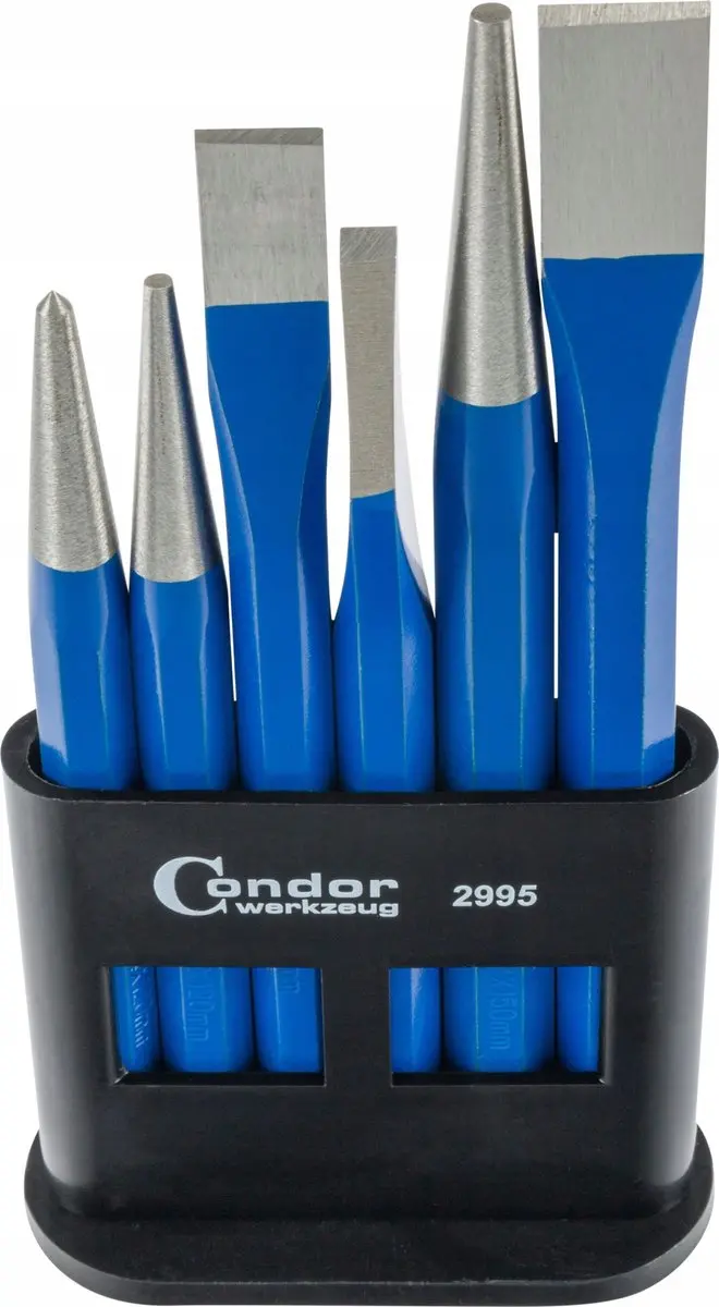 Condor 6-delige Set Beitels & Dopbeitels