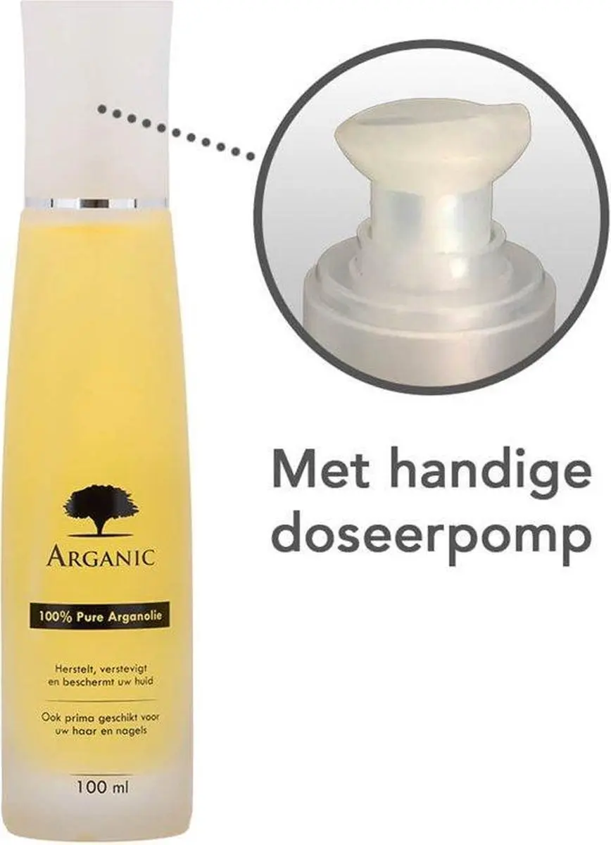 Arganic Pure Arganolie Voordeelbundel - 5x 100ml
