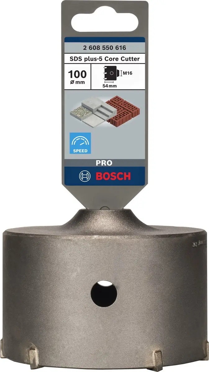 Bosch Professional SDS plus-5 Core Cutter 100mm - Beton