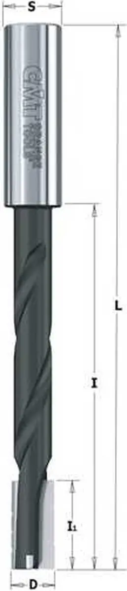 CMT Spiraal Langgatboor 12mm