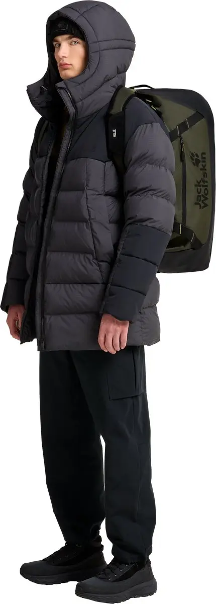 Jack Wolfskin Tecton Weekender Reistas 65L - Olijfkleur