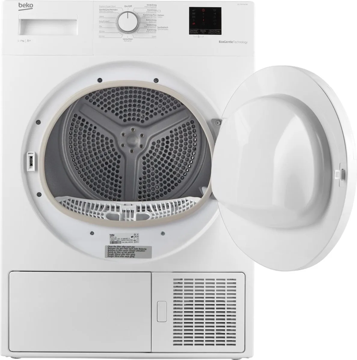 Beko DS7331PX0BX - Warmtepomp wasdroger - NL/FR
