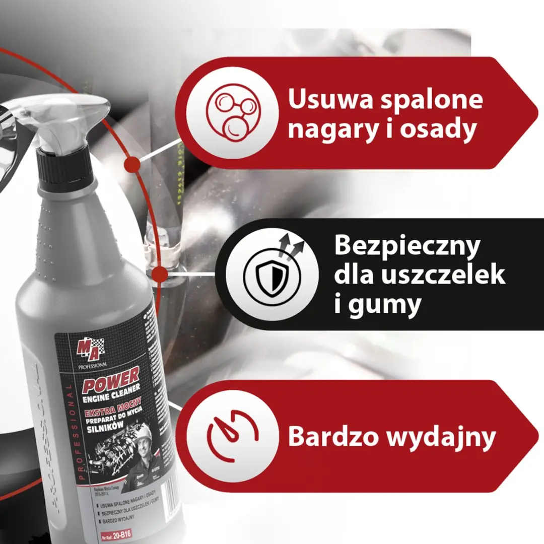 Ga.ma Professional Power Motorreiniger 1L