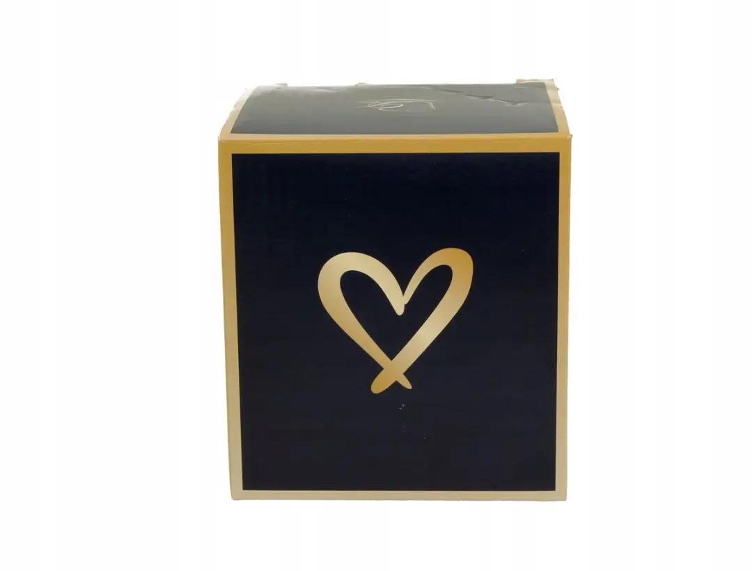 Duo Klassieke Mok 360ml Marineblauw - Gouden Hartje