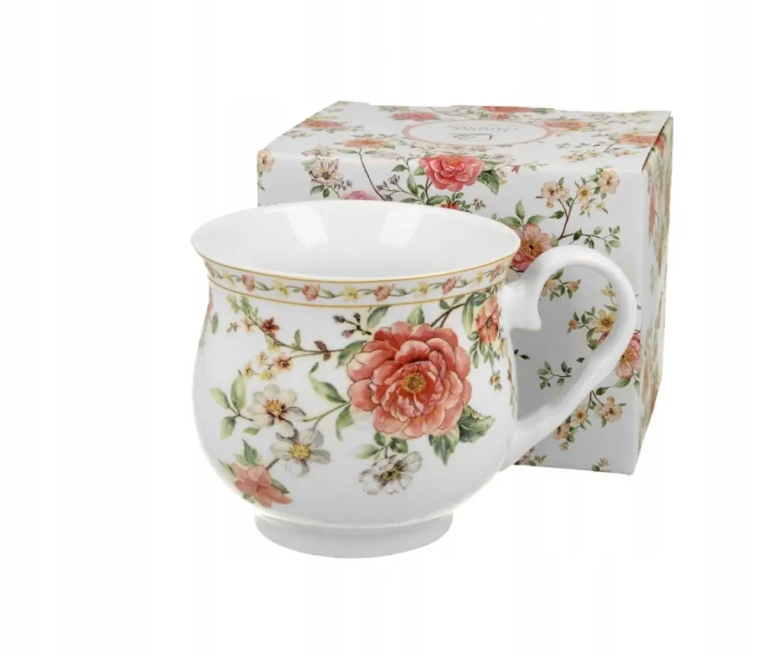 Duo Grote Porseleinen Mok 530ml - Geschenkverpakking - afbeelding 5 van 5