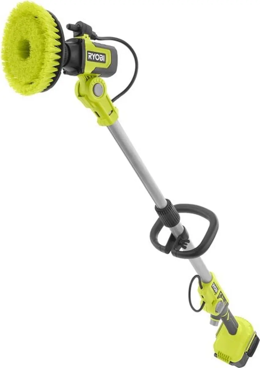 Ryobi RWTS18-0 Elektrische Reinigingsborstel - Zwart/ Groen