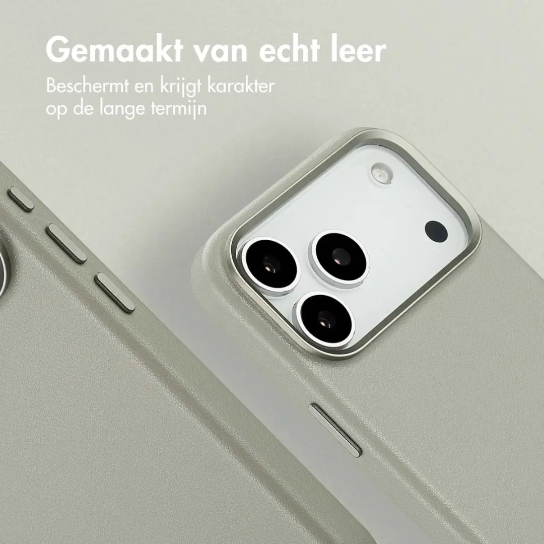 Accezz iPhone 17 Pro MagSafe Hoesje - Light Grey