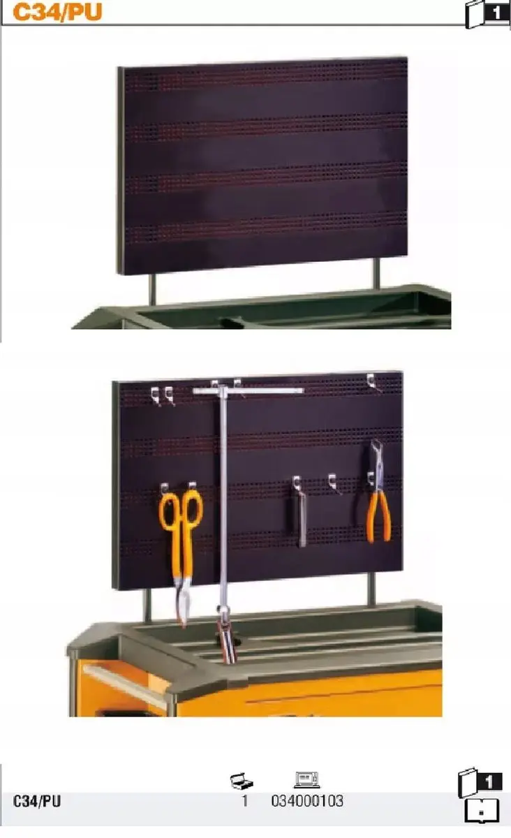 Beta Opzetstuk Lades Gereedschapswagen 3400/C34