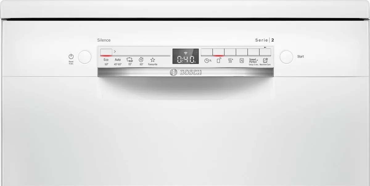 Bosch SMS2HTW02E Vaatwasser 13 Couverts - Wit