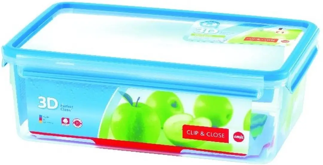 Emsa Clip & Close Vershouddoos 5,5L - Transparant - afbeelding 2 van 6
