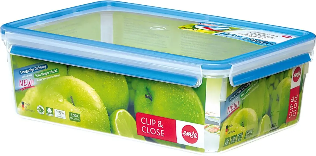 Emsa Clip & Close Vershouddoos 5,5L