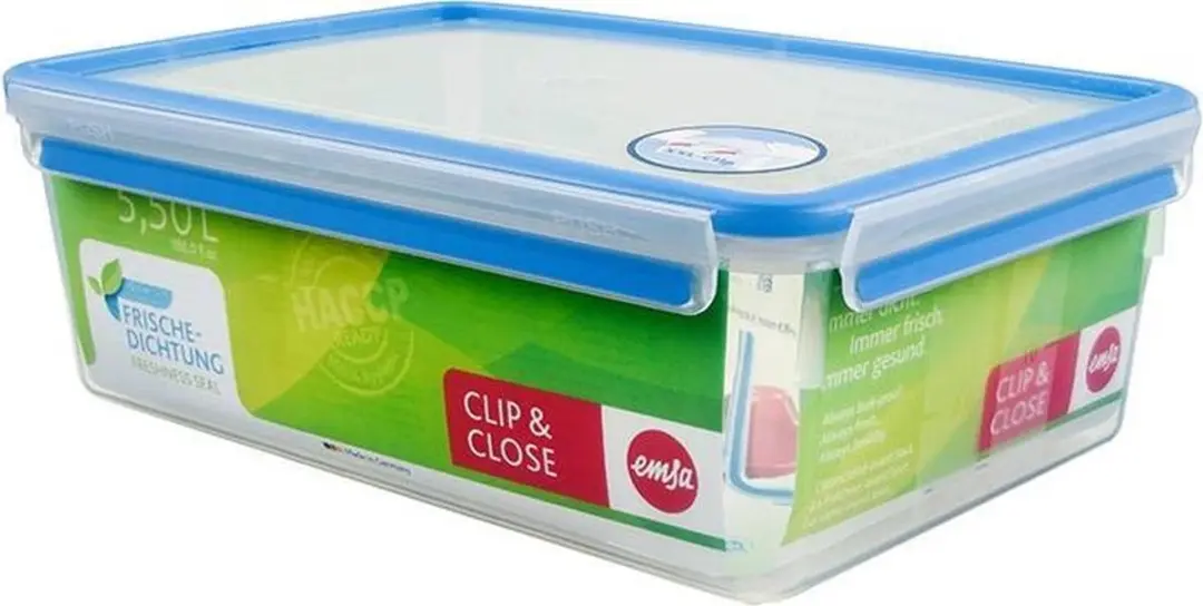 Emsa Clip & Close Vershouddoos 5,5L - Transparant - afbeelding 3 van 6