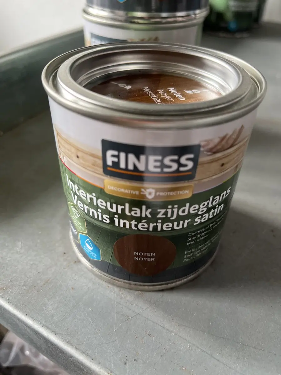 Finess Interieurlak Zijdeglans Noten 0.25L