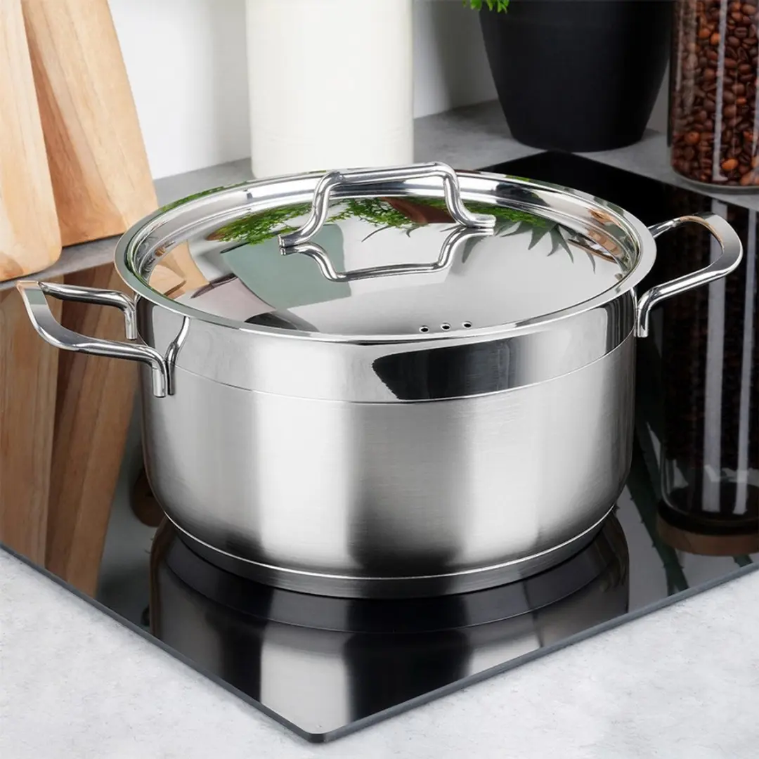 Orion Anett Serie Stalen Pan 22cm - 4,3L - Inductiegeschikt