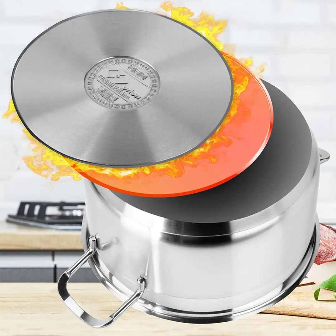Orion Anett Serie Stalen Pan 22cm - 4,3L - Inductiegeschikt - afbeelding 6 van 6