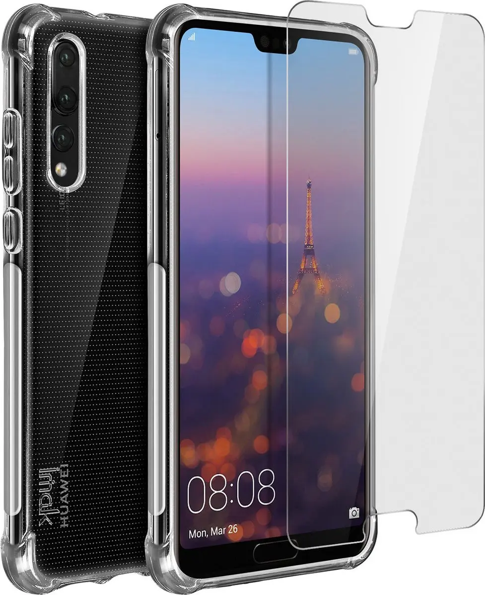 Imak iMak Back-SKIN-CL-P20P Hoesje - Huawei P20 Pro - Transparant