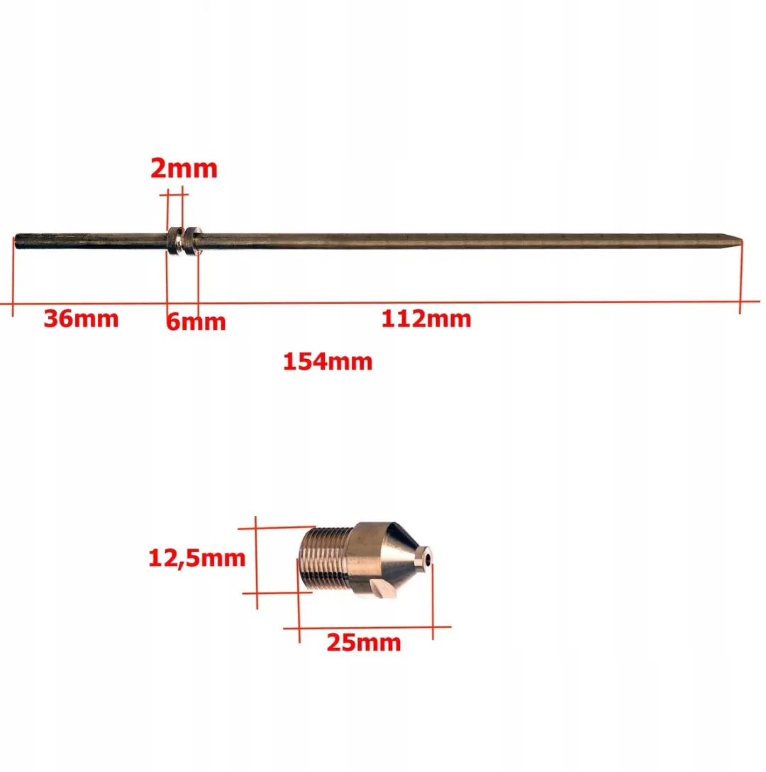 Technic Spuitmond 1.5mm voor elektrische verfspuiten