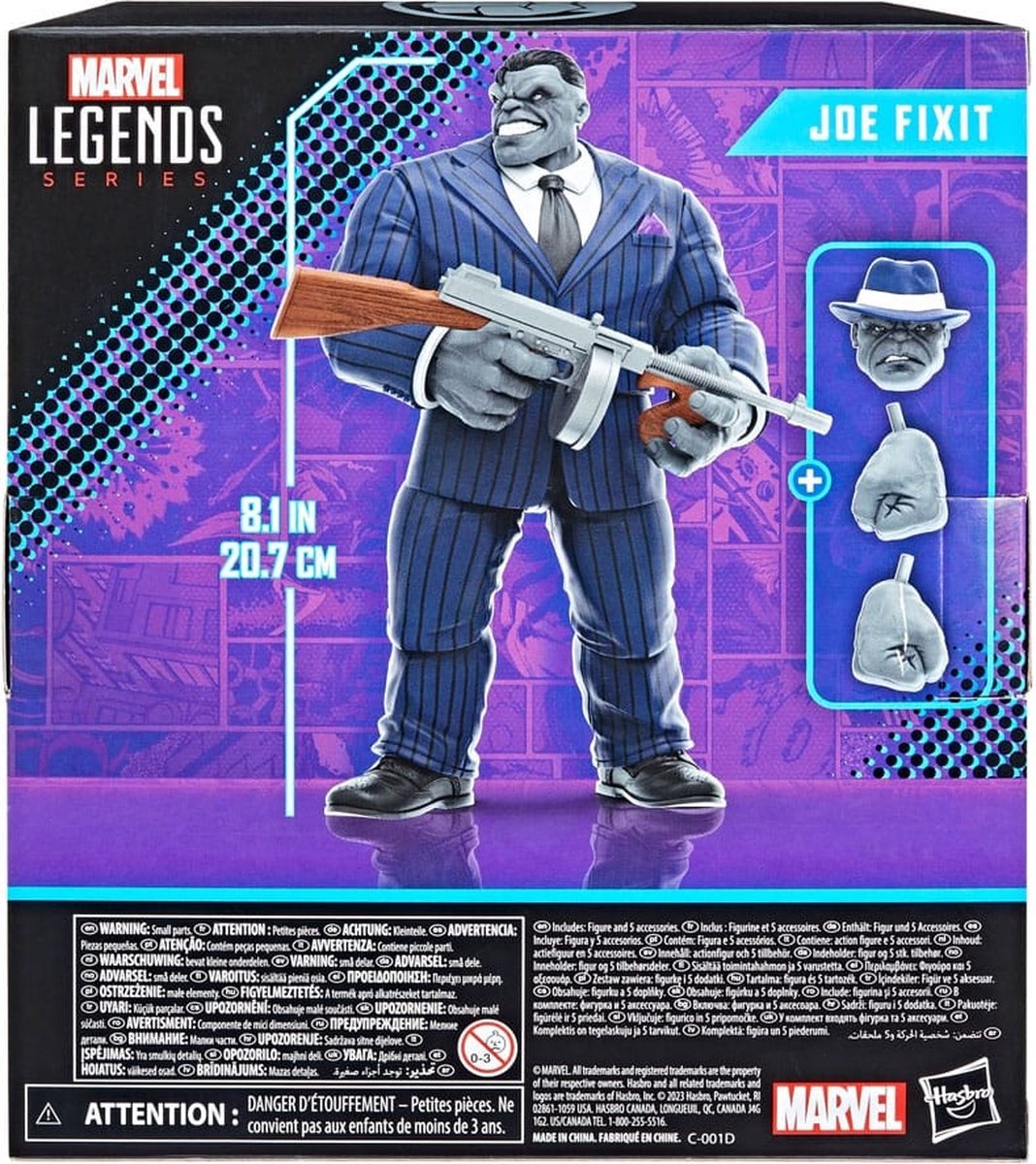 Hasbro Marvel Legends Joe Fixit - Hulk actiefiguur met accessoires - 20.7 cm