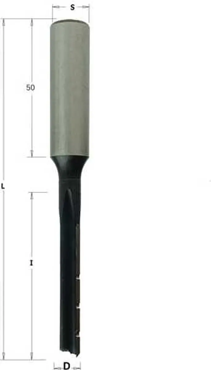 CMT 102.080.32 Langgatboor Links 8mm