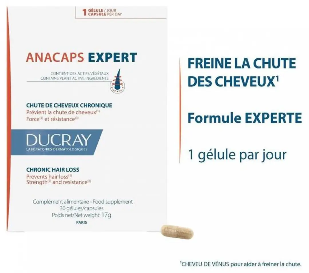 Ducray Anacaps Expert Haaruitval 90 Capsules