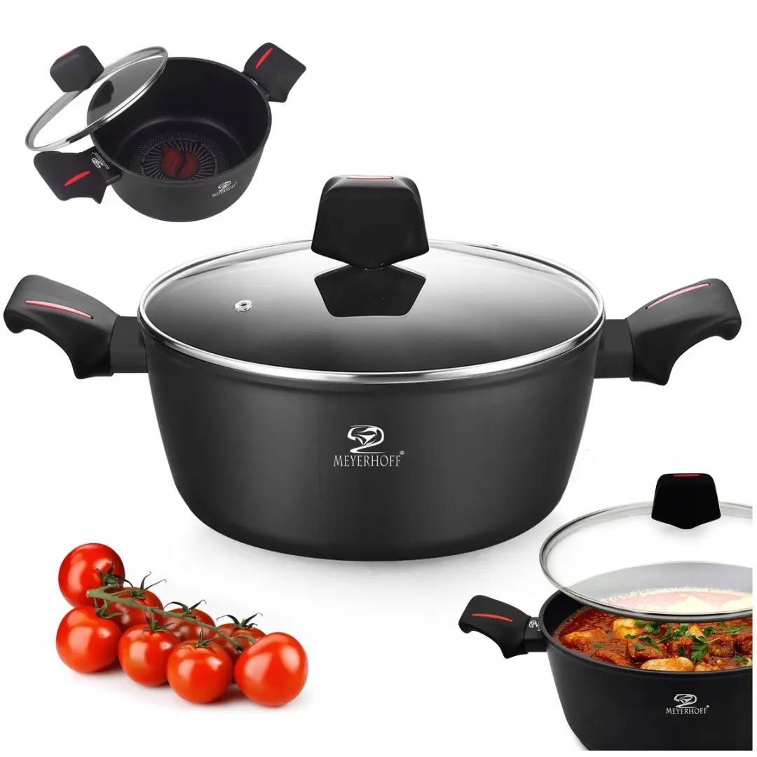 Meyerhoff Traditionele Aluminium Pan 22cm