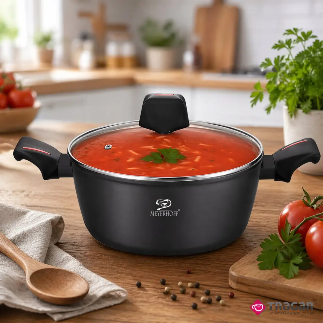 Meyerhoff Traditionele Aluminium Pan 22cm - 3,1L