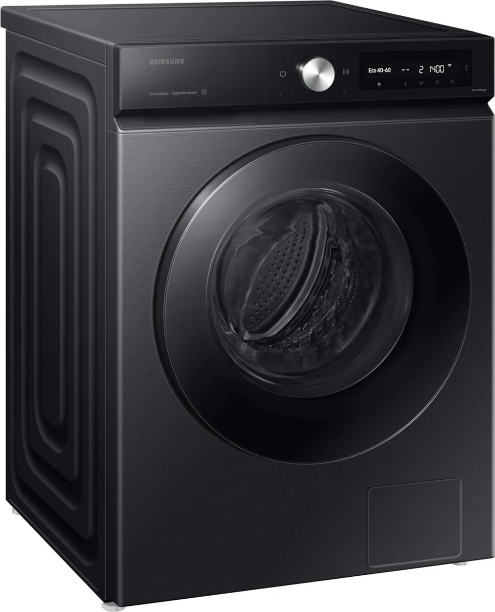 Samsung Bespoke 7000 WW90DB7U94GBU Wasmachine 9kg - 1400 RPM - Zwart - afbeelding 6 van 6