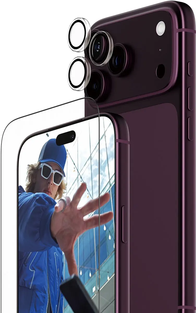 Apple iPhone 16e PanzerGlass 2-in-1 Bundle - Transparant