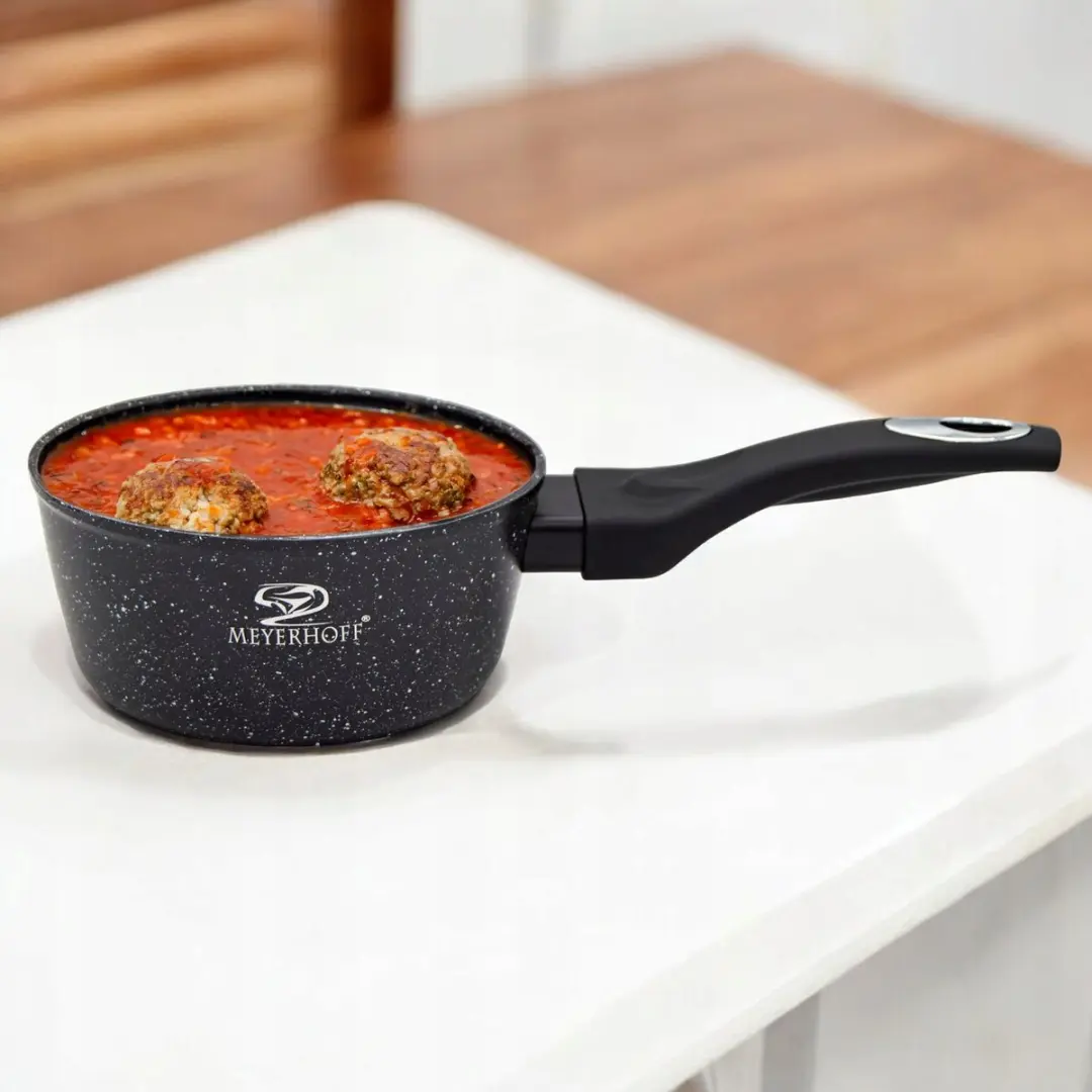 Meyerhoff Rondel Essential 1,2L 16cm Marmorlook - Inductie & Gas