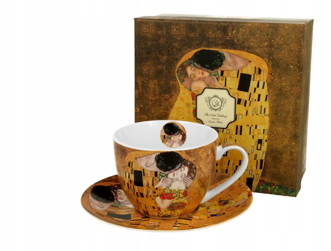 Duo Kiss Classic Koffiekop met Schotel