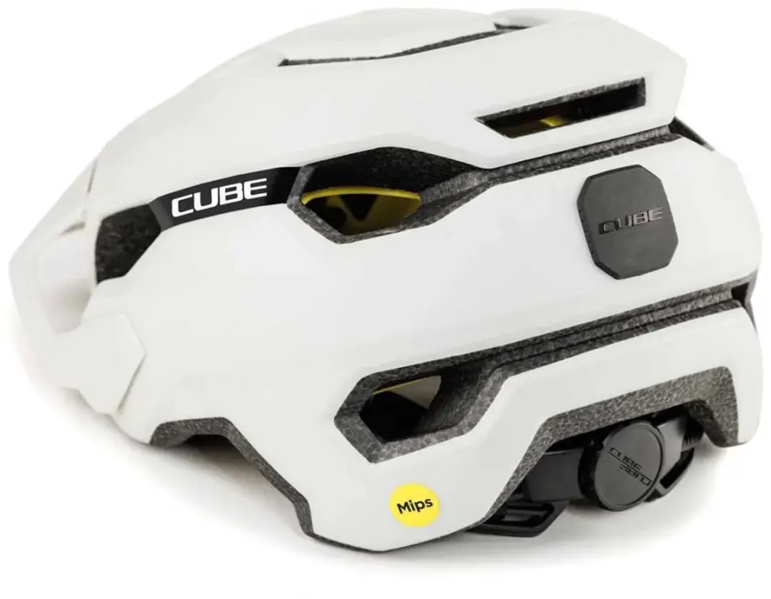 Cube Stray Fietshelm L - 13 Ventilatieopeningen - Wit